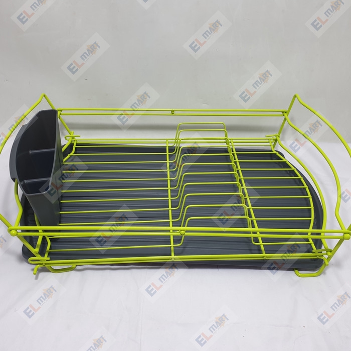 Rak Tempat Piring Sendok Plastik OXONE Eco Dish Rack OX 572 - OX572 - OX-572