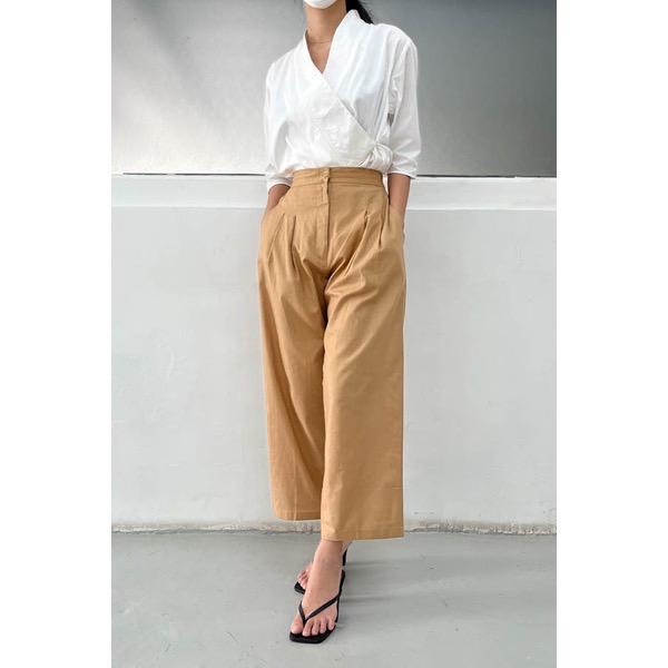 NEW PAFON Bono Pants - Brown Celana Panjang Wanita