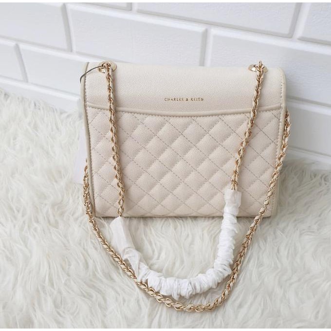 Tas Murah CK Charles and Keith 434 Shoulder Tote Bag Original