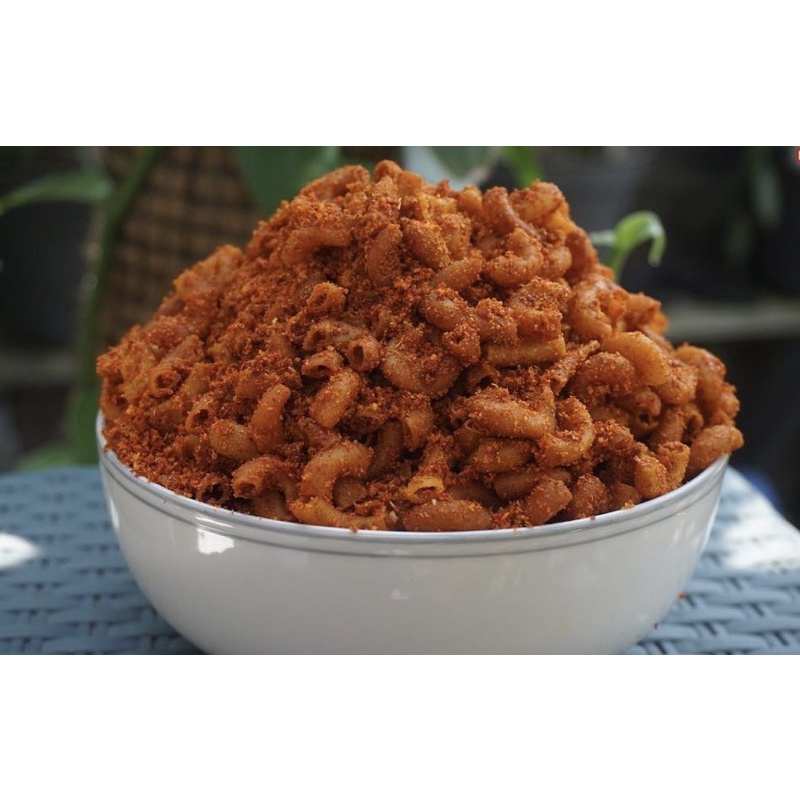 

Makaroni Bantet 1kg / Makaroni bantet / cemilan pedas