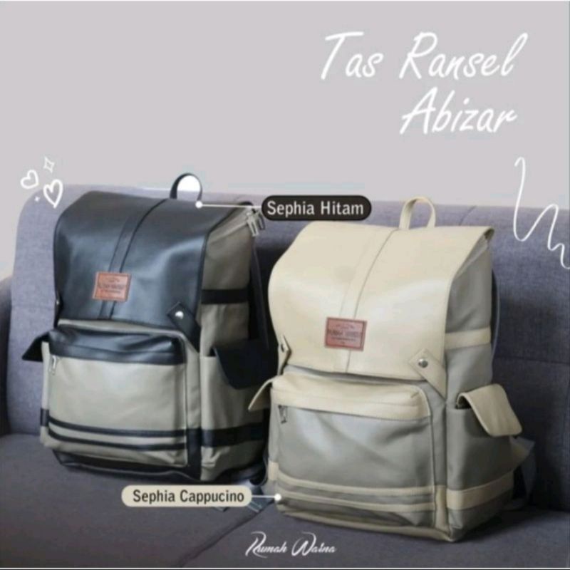 Tas Ransel Abizar Rumah Warna