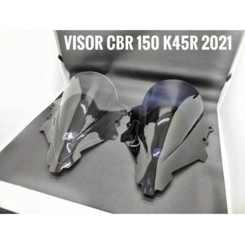 VISOR CBR 150 K45R 2021 TEBAL-HITAM