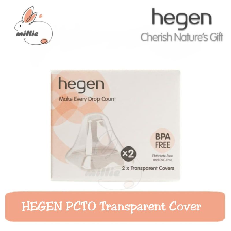 HEGEN Transparent Cover | Cover Tutup Dot (2-Pack)