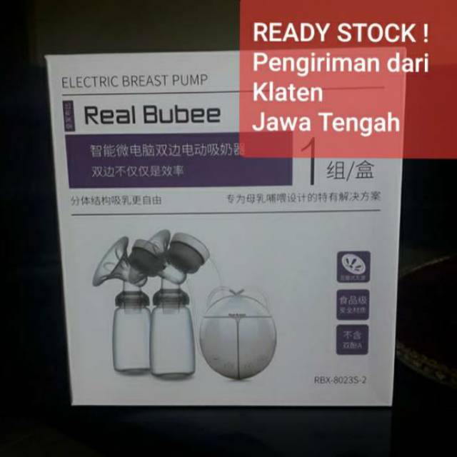 Pompa Asi Elektrik Real Bubee / Real Bubee Breastpumpq
