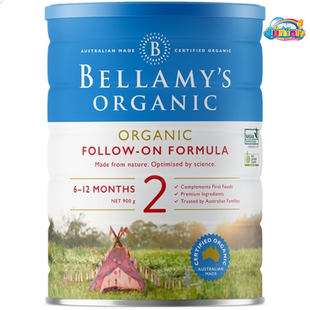 Bellamys Follow-on Formula Step 2 Susu Formula 6-12 Months