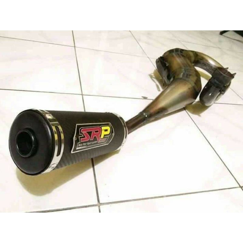 termurah knalpot vespa buang kanan big slincer SRP Purbalingga