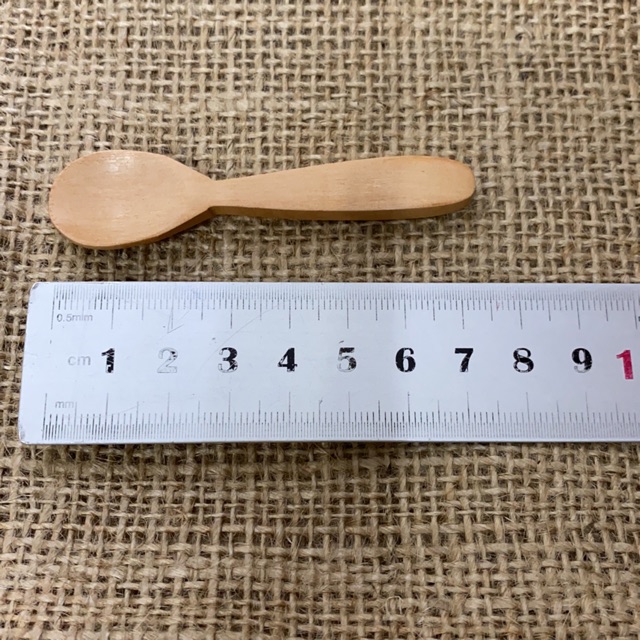 Sendok Bumbu Kayu 7cm / Wooden Seasoning Spoon