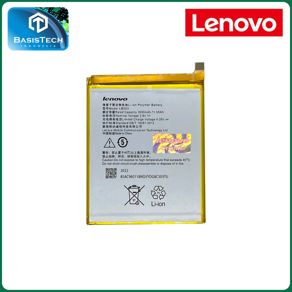 BATERAI LENOVO K5 K350T LB003 - ORI99 BEST QUALITY