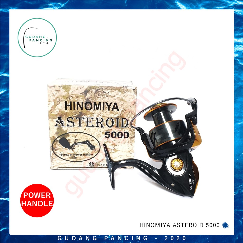 Reel Pancing Hinomiya Asteroid 5000 7+1BB | Power handle