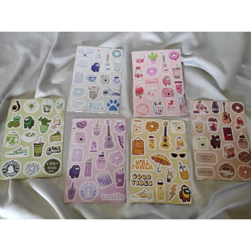 

stiker tumblr stiker aesthetic stiker lucu stiker cute stiker NO CUTTING