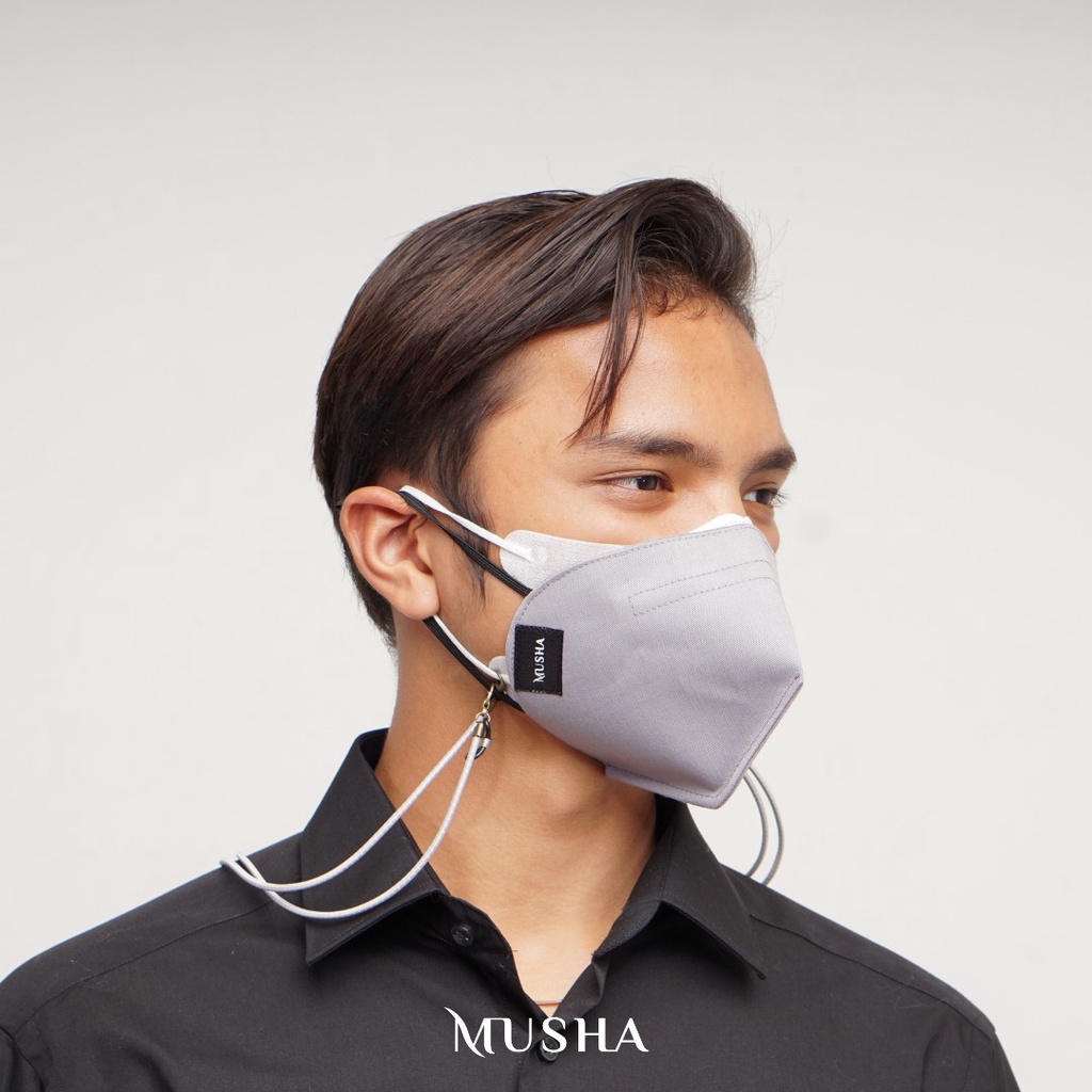 Musha Strap for Double Mask - Simple Basic | Strap / Tali Masker