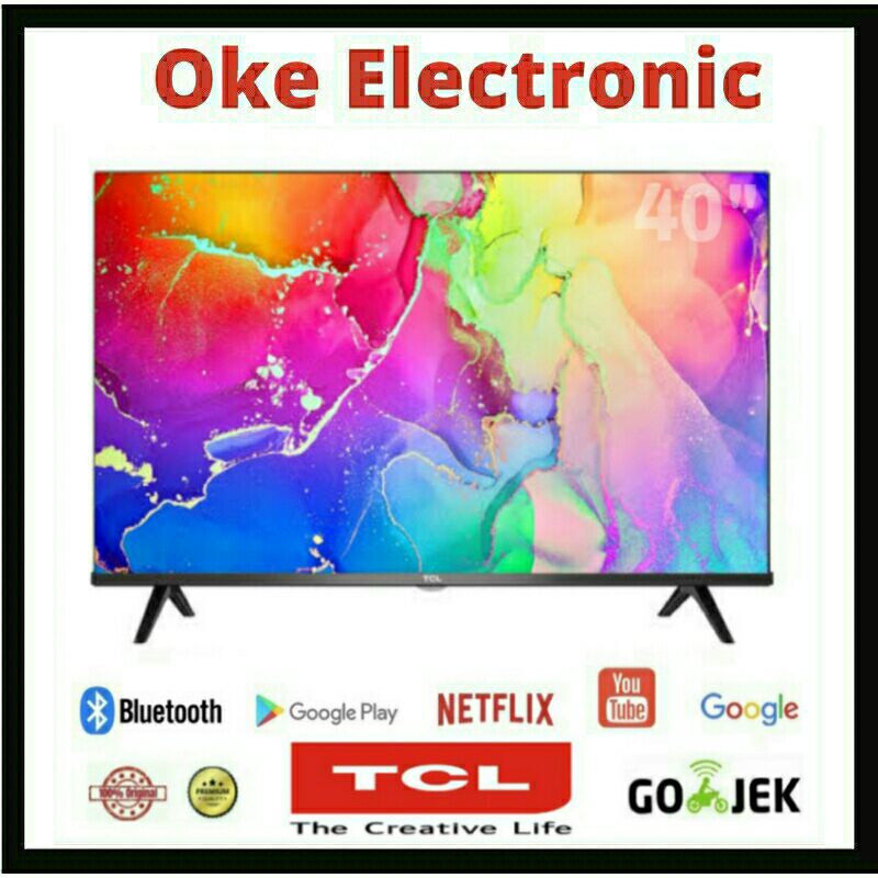 QLED LED TCL 43" GOOGLE TV