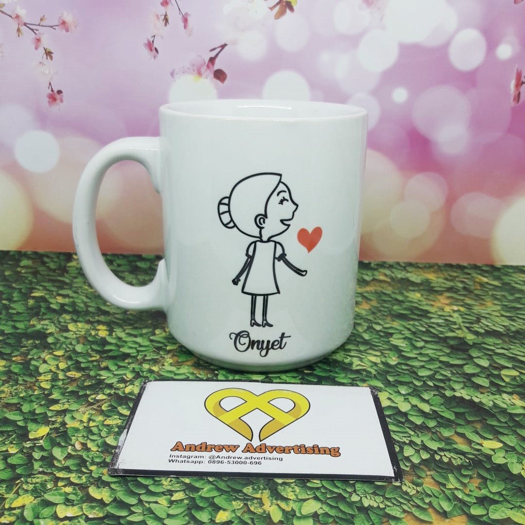 MUG COUPLE WEDDING / ANNIVERSARY KADO PERNIKAHAN