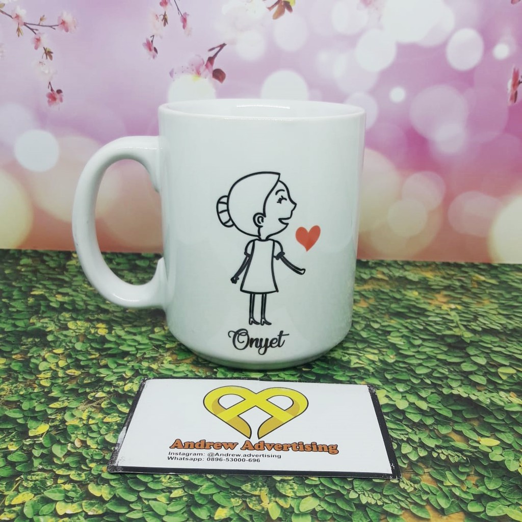 MUG COUPLE WEDDING / ANNIVERSARY KADO PERNIKAHAN