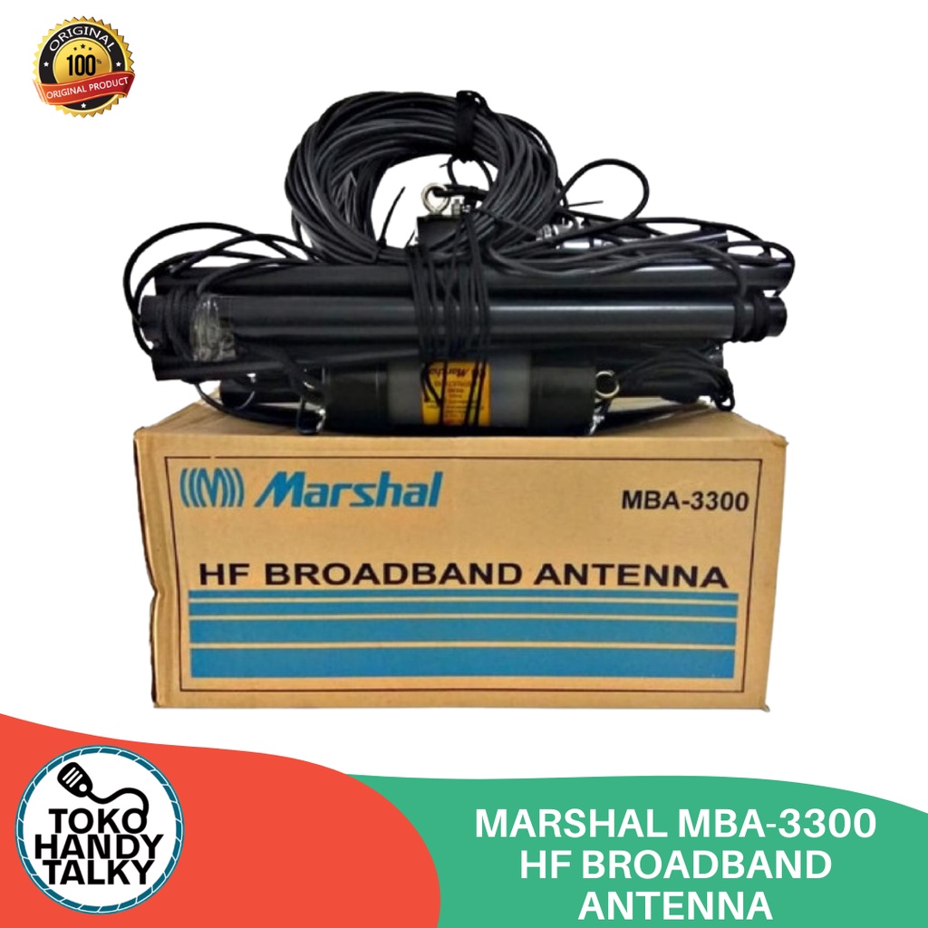 MARSHAL MBA-3300 HF BROADBAND ANTENNA NEW