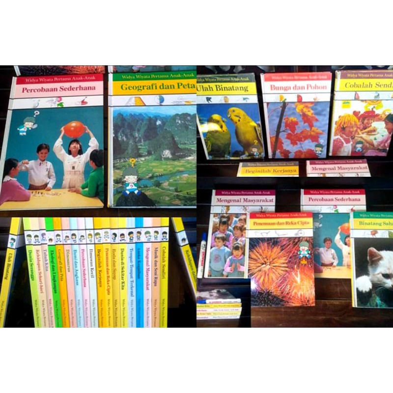 [pl/second/bekas] buku pengetahuan anak WWP widya wiyata pertama cetakan lama