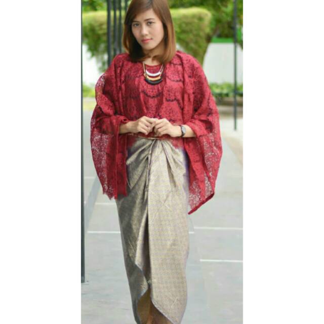 Kebaya cape brukat