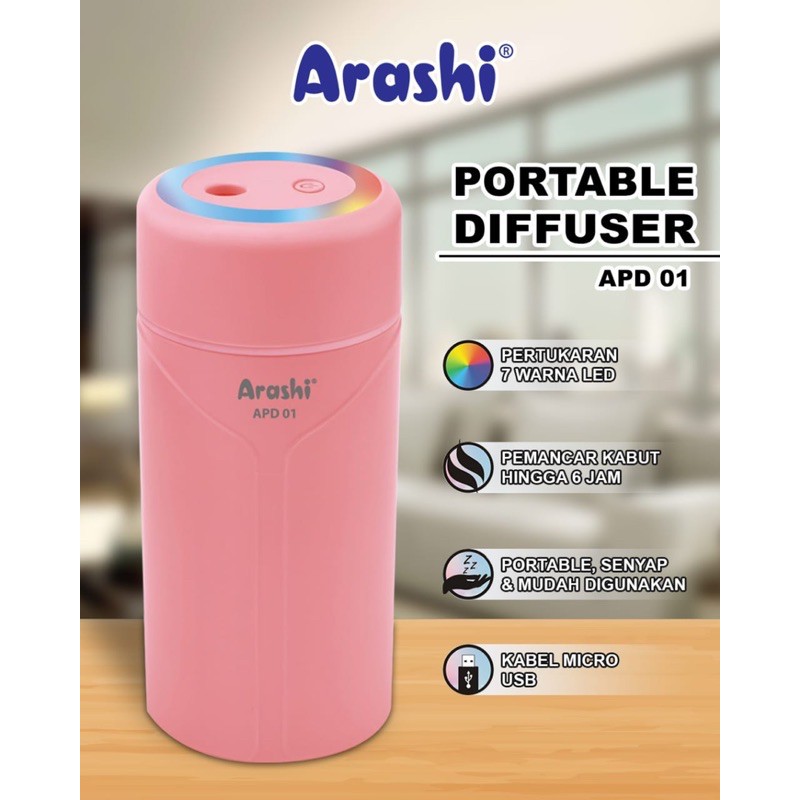 PORTABLE DIFFUSER ARASHI APD 01 / DIFFUSER ARASHI APD 01-2