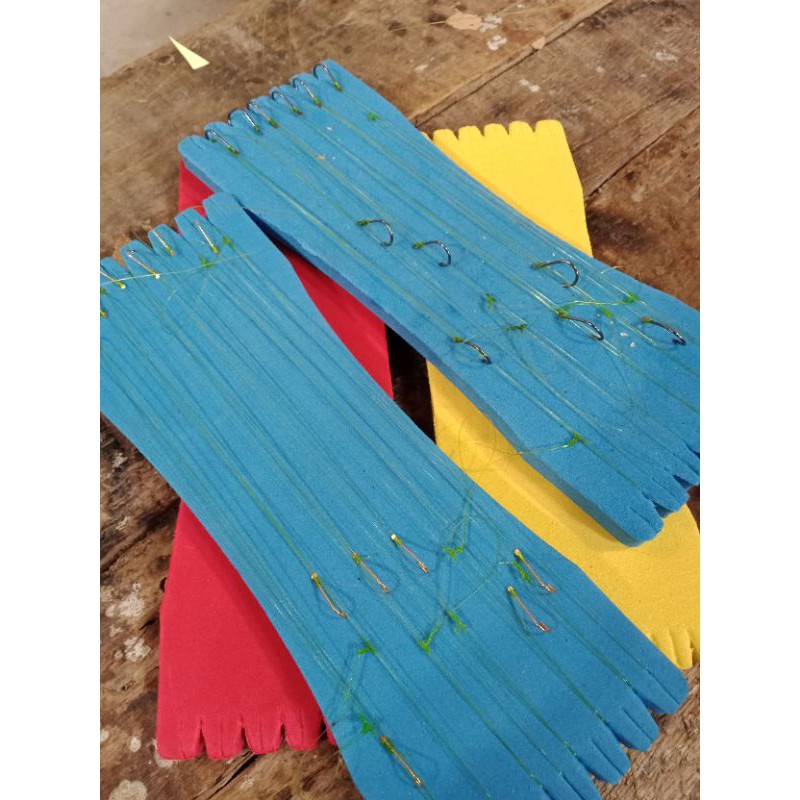Kail pancing rakitan sangat tajam isi 2 kail,timbel bawah isi 6pcs rakitan