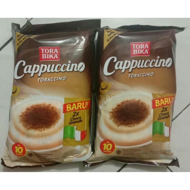 

TORABIKA CAPPUCCINO dengan 2xChoco Granule