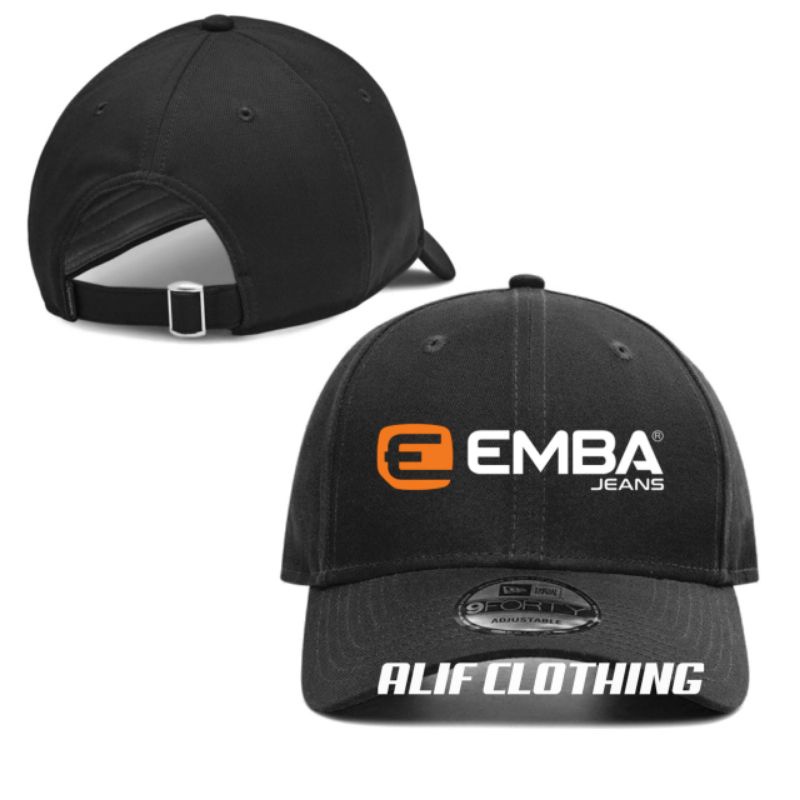 Topi Baseball EMBA JEANS / Topi Polo Cap EMBA Pria wanita
