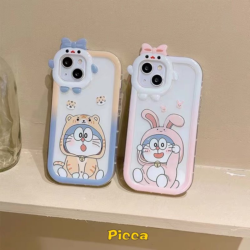 Case Desain Kartun Monster Doraemon Untuk VIVO Y35 Y22s Y16 Y15s Y75 Y1S Y15A Y22 Y20 Y55 Y33s V23 Y31 Y20s G T1 Y91 Y02s Y30 Y12 Y21 Y21T Y21 Y21s Y21A Y21T Y21T12