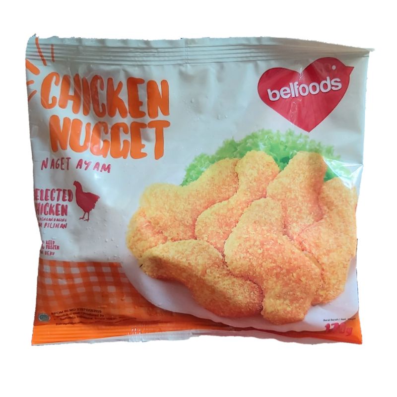 

Naget Ayam Belfoods Chicken Nugget 170gr