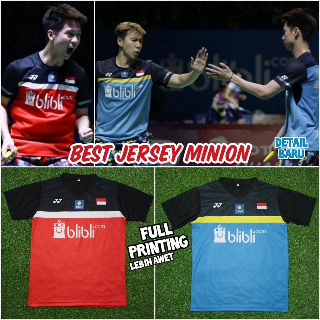 Baju Badminton Minion BWF Tour  2019