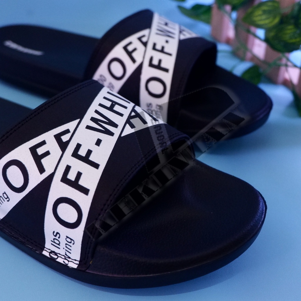 Sandal Slide Pria &amp; wanita Motif Terbaru Keren dan Ringan A10