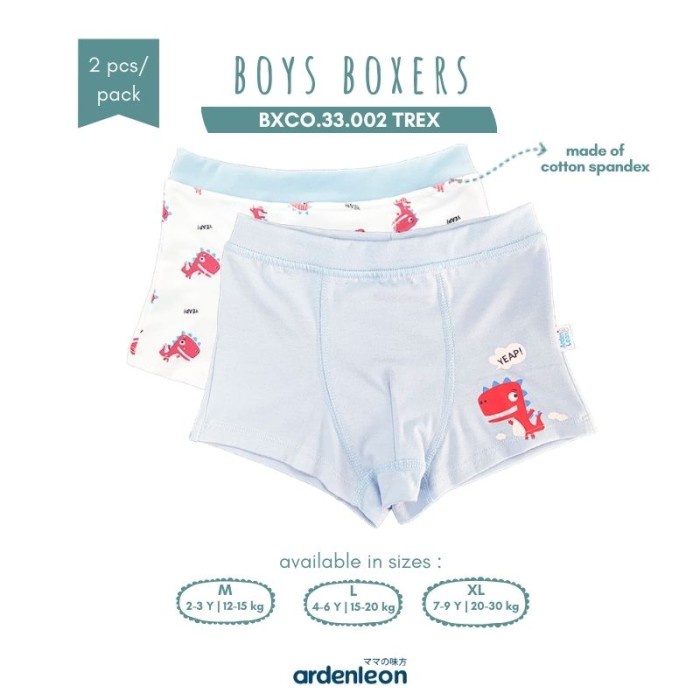 Ardenleon Boy Girl Boxer Isi 2 / Basic Boys Boxer Isi 1