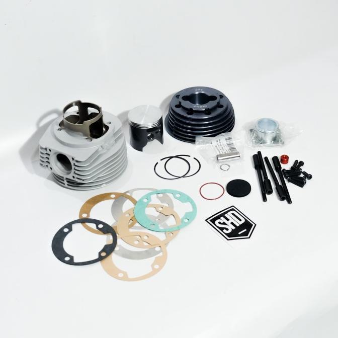 Blok Mesin Racing Cylinder Vmc Crono 187 Cc Vespa Px Series
