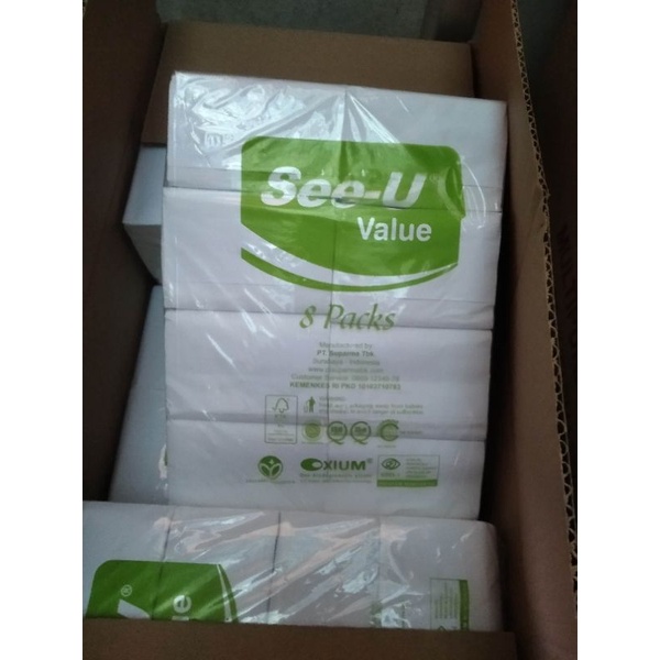 Pop up tissue multipurpose 1karton