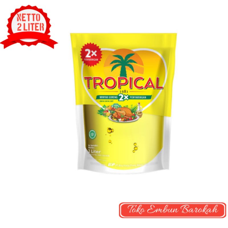 

Minyak Goreng Tropical 2 liter pouch