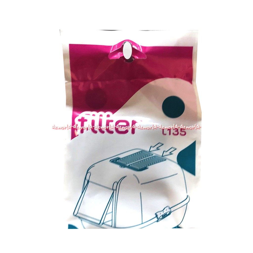 Ferplast Filter L 135 Home Toilet Penyaring Untuk Kandang Hewan