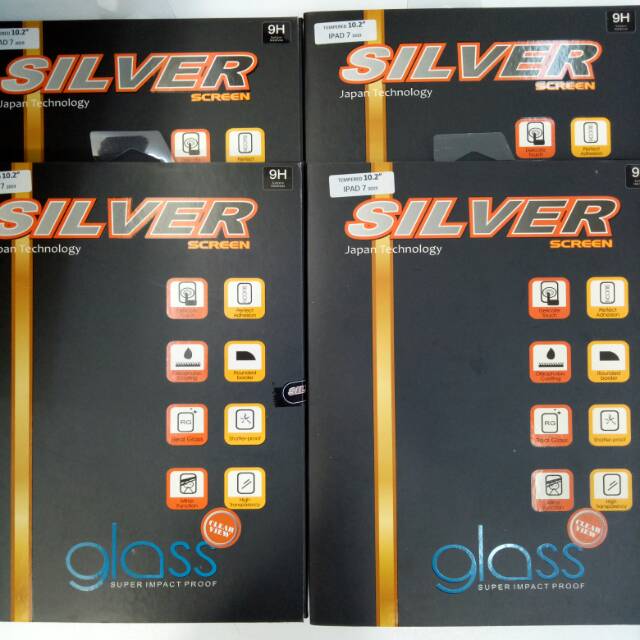 SILVER 9H 2.5D TEMPERED GLASS IPAD 10 / 9 / 8 / 7 / 6 / 5 IPAD AIR 5 / 4 / 3 / 2 / 1 IPAD MINI 6 / 5 / 4 / 3 / 2 / 1 IPAD PRO 11 / 10.5 / 9.7 / IPAD PRO M1 / PRO M2