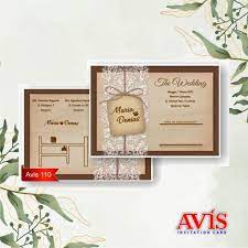 Undangan Avis 110 || Free Plastik Opp