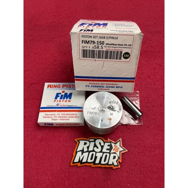 Piston Fim 58.5 pen 14 Mentah