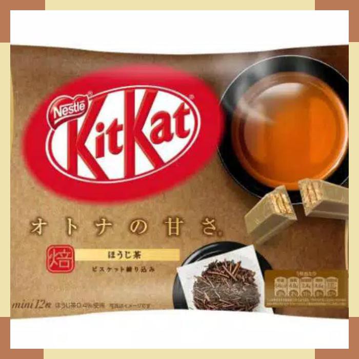 

KitKat Kit Kat Japanese Roasted Tea Uji Houjicha Snack Jepang