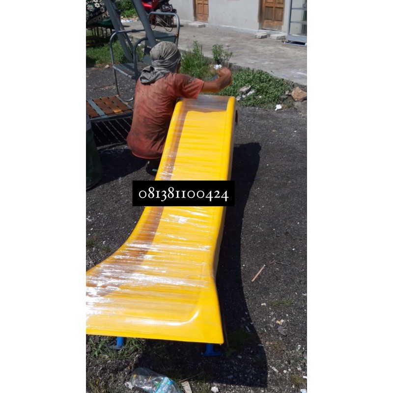 perosotan fiber nya saja seluncuran anak mainan paud free ongkir jkt dan bekasi