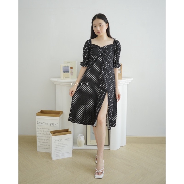 Midi Dress Polka 215