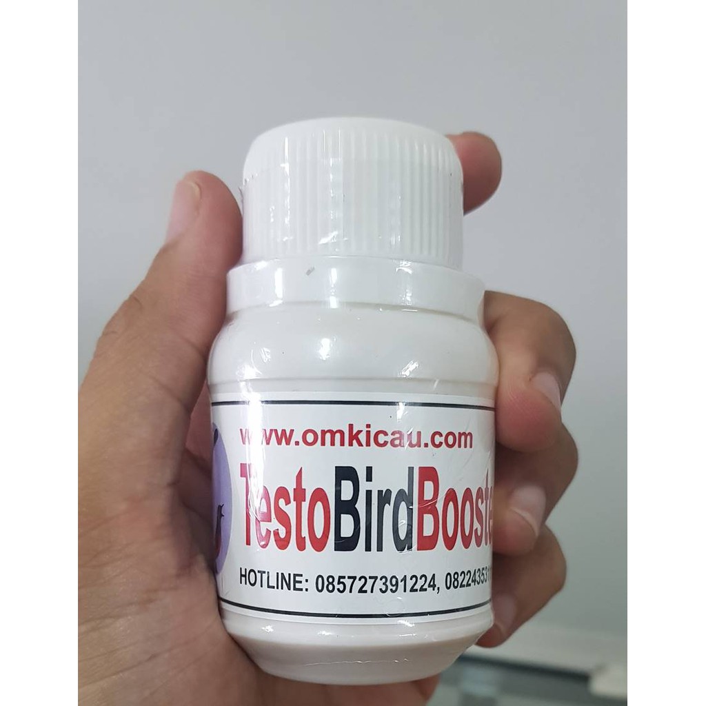 TESTO BIRD BOOSTER OM KICAU OBAT BURUNG SAKIT MACET BUNYI MENTAL DAYA TARUNG DROP