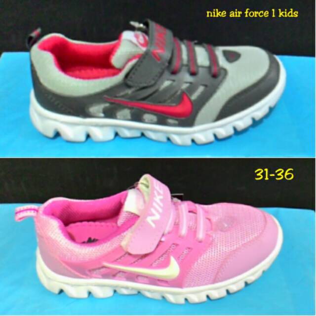 sepatu anak murah nike air force 1 kids premium size 31-36