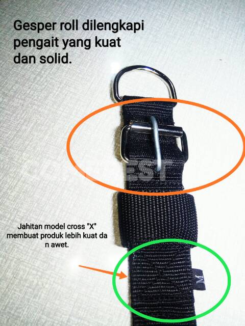 Kalung Kambing lengkap dengan Tali.