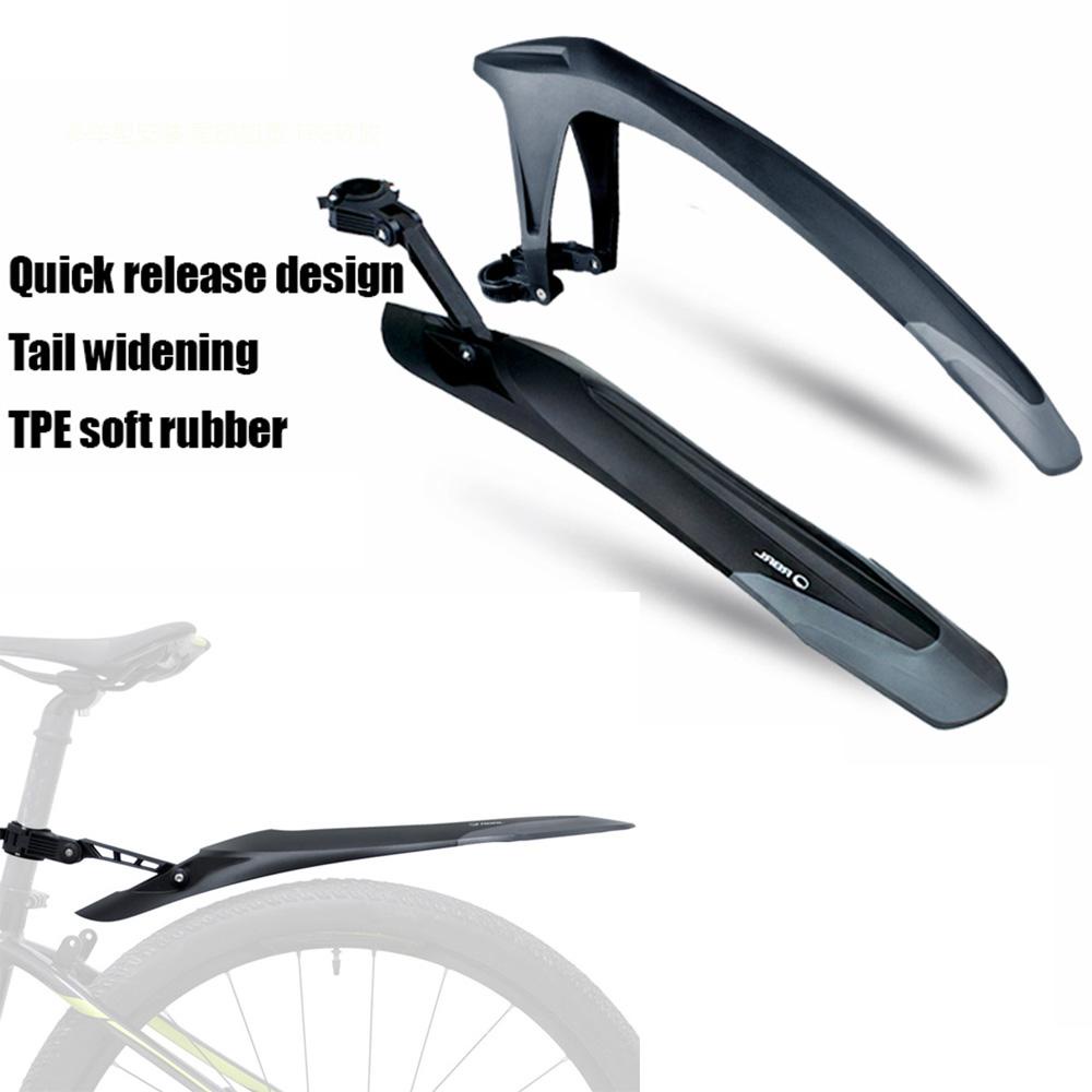 Lanfy Mudguard E-Bike Praktis Adjustable Quick Release Depan Belakang Spakbor MTB