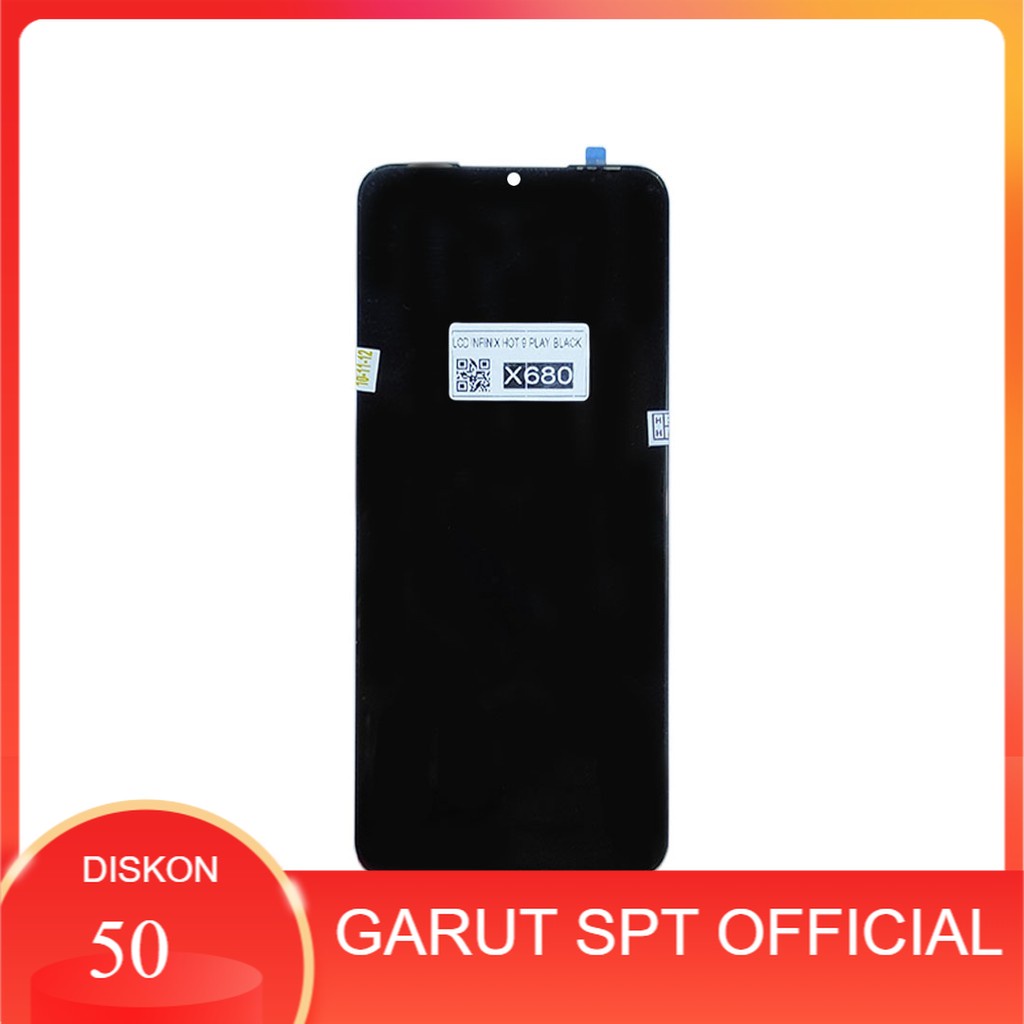LCD INFINIX X680 HOT 9 PLAY LAYAR KACA