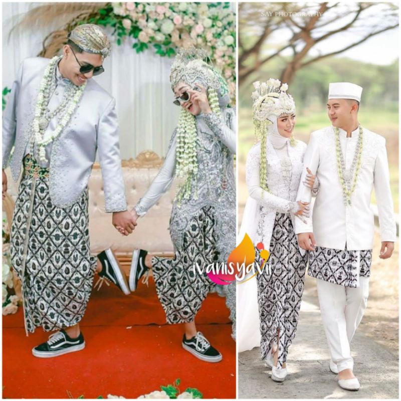 Sepasang Jarik Pengantin Prodo - Motif Sido Mulyo