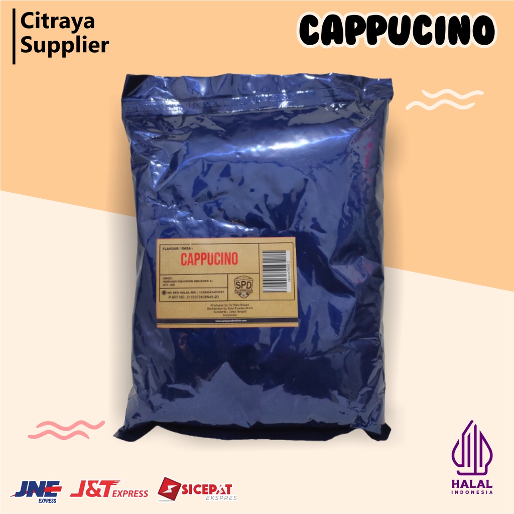 Jual BUBUK MINUMAN RASA CAPPUCINO / BUBUK CAPPUCINO / SERBUK MINUMAN ...