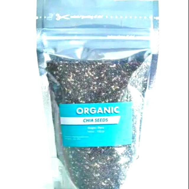 

ORGANIC BLACK CHIA SEED PERU 100 GRAM