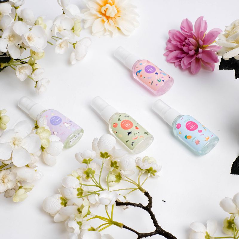 (Free pouch) Bodymist Geamoore Travel Size / Paket Premium Bodymist Geamoore / Hairmist Hairspray Geamoore / Parfum Geamoore BPOM 30ml (Distributor Resmi Jakarta Barat)