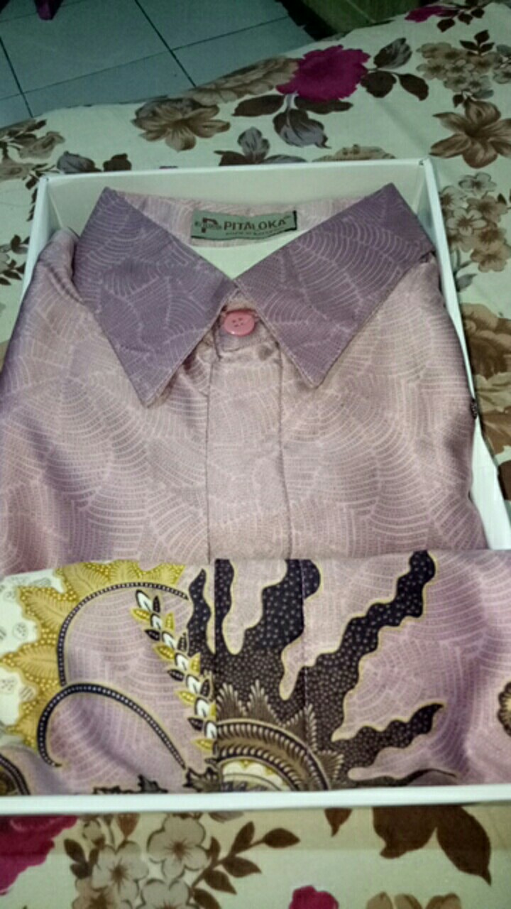 Kemeja Batik Semi Sutra Drajat High Quality